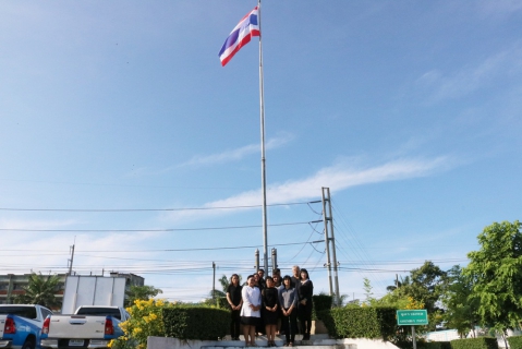 ไฟล์แนบ กปภ.สาขาปทุมธานีจัดกิจกรรมเชิญธงชาติไทย เนื่องในวันพระราชทานธงชาติไทยและครบรอบ 100 ปี ธงชาติไทย