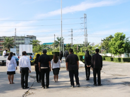 ไฟล์แนบ กปภ.สาขาปทุมธานีจัดกิจกรรมเชิญธงชาติไทย เนื่องในวันพระราชทานธงชาติไทยและครบรอบ 100 ปี ธงชาติไทย
