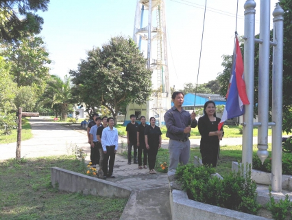 ไฟล์แนบ จัดกิจกรรมเชิญธงชาติไทย เนื่องในวันพระราชทานธงชาติไทยและครบรอบ 100 ปี ธงชาติไทย