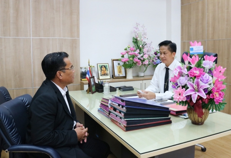 ไฟล์แนบ กปภ. สาขาในจังหวัดปทุมธานี เข้าแสดงความยินดีแก่ผู้ว่าราชการจังหวัด และรองผู้ว่าราชการจังหวัดปทุมธานี เนื่องในโอกาสเข้ารับตำแหน่งใหม่
