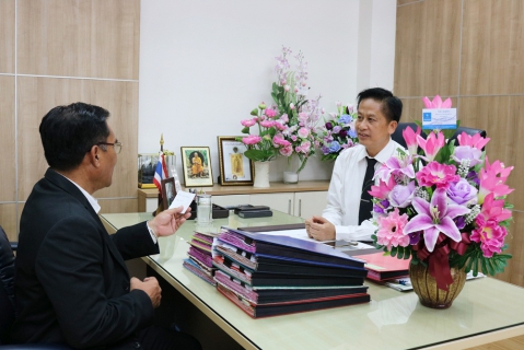 ไฟล์แนบ กปภ. สาขาในจังหวัดปทุมธานี เข้าแสดงความยินดีแก่ผู้ว่าราชการจังหวัด และรองผู้ว่าราชการจังหวัดปทุมธานี เนื่องในโอกาสเข้ารับตำแหน่งใหม่