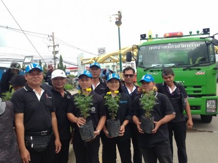 ไฟล์แนบ กปภ.สาขาสามพราน เข้าร่วมกับเทศบาลเมืองสามพราน ปลูกดอกดาวเรืองถวายแด่พ่อหลวง