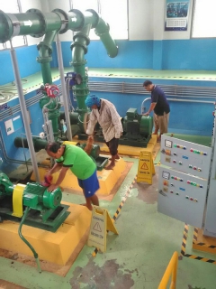 ไฟล์แนบ งานผลิต กปภ.สาขาพนมทวน จัดกิจกรรม ๕ ส ณ สถานีจ่ายน้ำพนมทวน