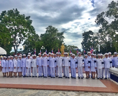 ไฟล์แนบ กปภ.สาขาพนมทวน ร่วมน้อมรำลึกถึงพระมหากรุณาธิคุณพระบาทสมเด็จ พระจุลจอมเกล้าเจ้าอยู่หัว รัชกาลที่ ๕ ในงานพิธีวันปิยมหาราช ๒๓ ตุลาคม ๒๕๖๐