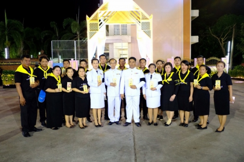 ไฟล์แนบ กปภ.สาขาพนมสารคาม ได้เข้าร่วมพิธีถวายดอกไม้จันทน์และให้บริการน้ำดื่ม กปภ. เนื่องในพิธีถวายพระเพลิงพระบรมศพ พระบาทสมเด็จพระปรมินทรมหาภูมิพลอดุลยเดช บรมนาถบพิตร 