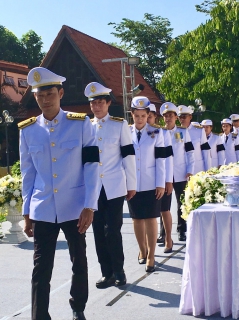 ไฟล์แนบ การประปาส่วนภูมิภาค สาขาปากน้ำประแสร์ นำโดยนาย อาวุธ สุขสวัสดิ์ พร้อมด้วยหัวหน้างาน และพนักงานในสังกัด เข้าร่วมพิธีถวายดอกไม้จันทร์ เนื่องในพระราชพิธีถวายพระเพลิงพระบรมศพระบาทสมเด็จพระปรมินทรมหาภูมิพลอดุลยเดชฯ