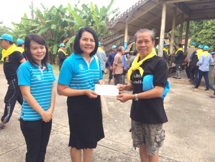 ไฟล์แนบ กปภ.สาขาสมุทรสงคราม สนับสนุนน้ำดื่มบรรจุขวดเพื่อใช้ในกิจกรรมลงแขกลงคลอง (จิตอาสา)