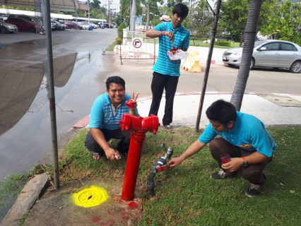 ไฟล์แนบ กปภ.สาขาสมุทรสงคราม  ลงพื้นที่ตรวจสอบและบำรุงรักษาท่อดับเพลิง