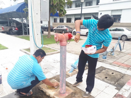 ไฟล์แนบ กปภ.สาขาสมุทรสงคราม  ลงพื้นที่ตรวจสอบและบำรุงรักษาท่อดับเพลิง
