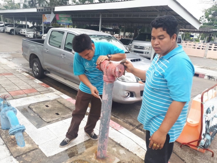 ไฟล์แนบ กปภ.สาขาสมุทรสงคราม  ลงพื้นที่ตรวจสอบและบำรุงรักษาท่อดับเพลิง