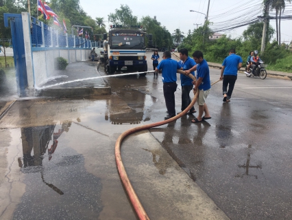 ไฟล์แนบ กปภ.สาขาสมุทรสงคราม  จัดกิจกรรมในโครงการจิตอาสา "เราทำความ ดี ด้วยหัวใจ"  ทำความสะอาดปรับภูมิทัศน์รอบบริเวณสำนักงาน (Big Cleaning Day)