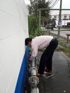 ไฟล์แนบ กปภ.สาขาสามพรานลงพื้นที่ ตรวจสอบมาตรวัดน้ำลูกค้ารายใหญ่