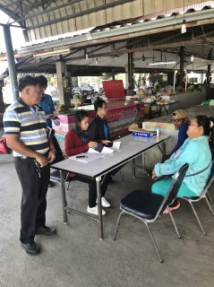 ไฟล์แนบ กปภ.สาขาพนมทวน ลงพื้นที่บริเวณตลาดสดเทศบาลตำบลพนมทวน เพื่อปรับปรุงข้อมูลผู้ใช้น้ำให้เป็นปัจจุบัน