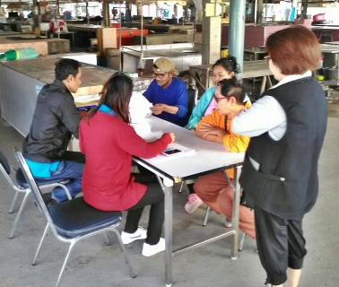 ไฟล์แนบ กปภ.สาขาพนมทวน ลงพื้นที่บริเวณตลาดสดเทศบาลตำบลพนมทวน เพื่อปรับปรุงข้อมูลผู้ใช้น้ำให้เป็นปัจจุบัน