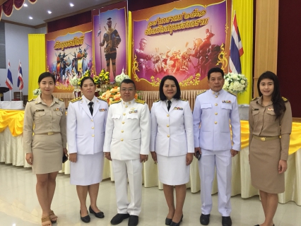 ไฟล์แนบ กปภ.สาขาสมุทรสงคราม เข้าร่วมพิธีวันยุทธหัตถี ปี 2561 
