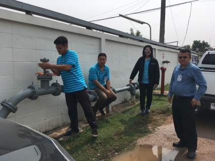 ไฟล์แนบ กปภ.สาขาสมุทรสงคราม ลงพื้นที่แก้ไขปัญหาน้ำไหลอ่อน-ไม่ไหล ในพื้นที่ ต.คลองโคน