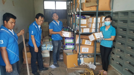 ไฟล์แนบ กปภ.สาขาสมุทรสงคราม จัดกิจกรรมทำความสะอาดปรับภูมิทัศน์รอบบริเวณสำนักงาน (Big Cleaning Day) 