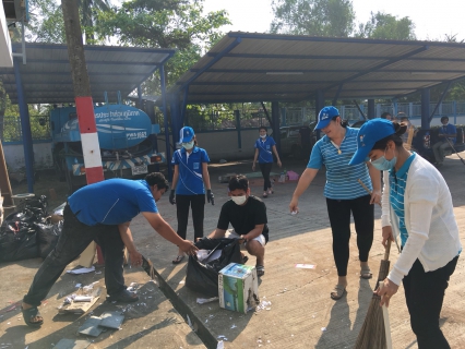 ไฟล์แนบ กปภ.สาขาสมุทรสงคราม จัดกิจกรรมทำความสะอาดปรับภูมิทัศน์รอบบริเวณสำนักงาน (Big Cleaning Day) 