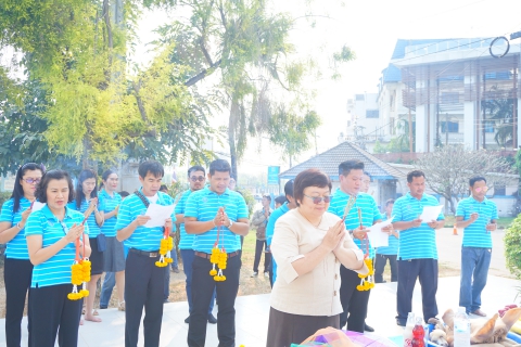 ไฟล์แนบ ประปาอุดรธานีจัดพิธีบวงสรวงพระแม่ธรณีฯ เนื่องในวันคล้ายวันสถาปนา ครบรอบ ๓๙ ปี กปภ. 