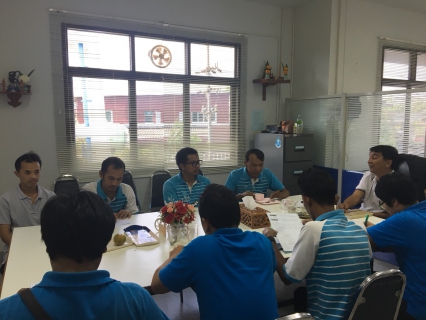 ไฟล์แนบ กปภ.สาขาสะเดาจัดกิจกรรม Morning talk และประชุม WSP กับประชุมPM ครั้งที่5/2561