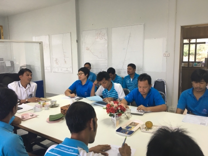 ไฟล์แนบ กปภ.สาขาสะเดาจัดกิจกรรม Morning talk และประชุม WSP กับประชุมPM ครั้งที่5/2561