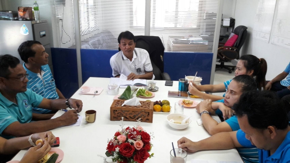 ไฟล์แนบ กปภ.สาขาสะเดาจัดกิจกรรม Morning talk และประชุม WSP กับประชุมPM ครั้งที่5/2561