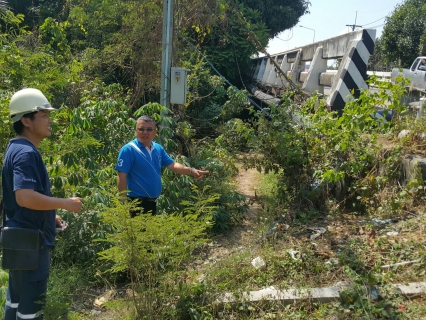 ไฟล์แนบ กปภ.สาขาสมุทรสงคราม ลงพื้นที่ตรวจสอบความพร้อมในการติดตั้งมาตรวัดน้ำ ของ บจก.เอ็กคอมธารา บริเวณเชิงสะพานสมเด็จพระศรีสุริเยนทร์