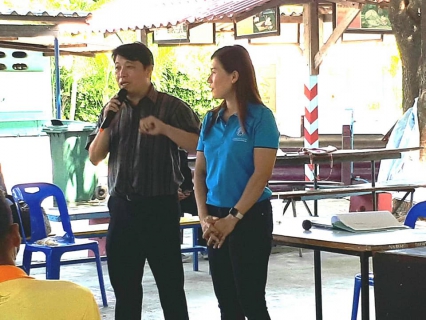 ไฟล์แนบ นายพิชัย พันธุ์อร่าม ผจก.กปภ.สาขากาญจนบุรี นางสาวจงกล เห็นประเสริฐ ผช.ผจก.กปภ.สาขากาญจนบุรี ได้เข้าร่วมประชาคมหมู่บ้าน หมู่ที่13