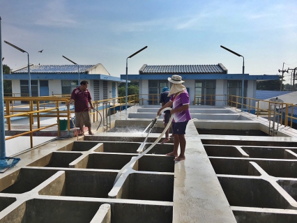 ไฟล์แนบ กปภ.สาขาพนมทวน ปฏิบัติตามแผนงานโครงการจัดการน้ำสะอาด WSP ล้างถังตกตะกอนประจำเดือน เมษายน ๒๕๖๑