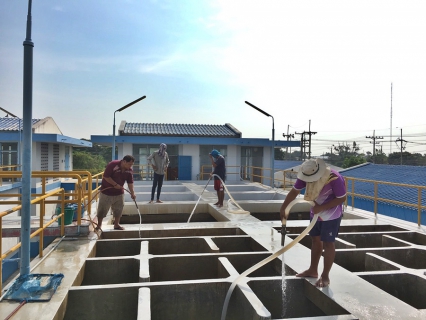 ไฟล์แนบ กปภ.สาขาพนมทวน ปฏิบัติตามแผนงานโครงการจัดการน้ำสะอาด WSP ล้างถังตกตะกอนประจำเดือน เมษายน ๒๕๖๑