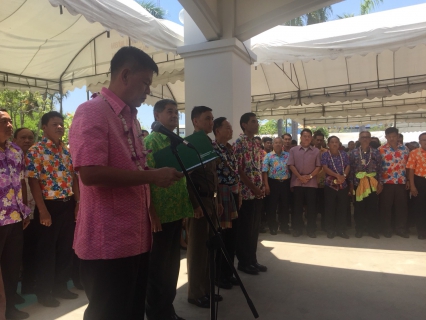 ไฟล์แนบ กปภ.สาขาสมุทรสงคราม ร่วมพิธีรดน้ำขอพร ผู้ว่าราชการจังหวัดสมุทรสงคราม