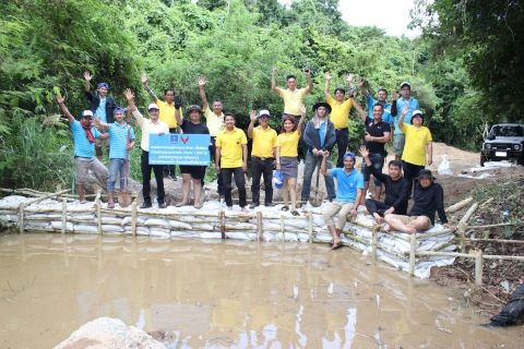 ไฟล์แนบ กปภ.สาขาพัทยา (พ) ร่วมสนับสนุนถุงสารส้ม สร้างฝายชะลอน้ำ เขาไผ่