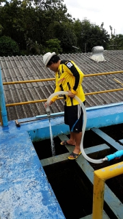 ไฟล์แนบ กปภ.สาขาขลุง ล้างถังตกตะกอนโรงกรองน้ำแม่ข่ายขลุง