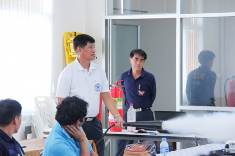 ไฟล์แนบ กปภ.ข.๗ จัดอบรมหลักสูตร "การฝึกดับเพลิงเบื้องต้น การช่วยเหลือและปฐมพยาบาล พร้อมการฝึกซ้อมอพยพหนีไฟ"