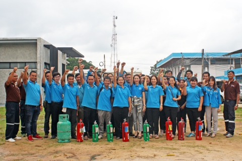 ไฟล์แนบ กปภ.สาขาอุบลราชธานี จัดกิจกรรมฝึกซ้อมแผนอัคคีภัยประจำสำนักงาน