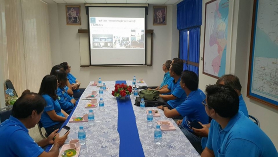 ไฟล์แนบ การประปาส่วนภูมิภาคสาขาสุพรรณบุรี นำโดยนายชูชาติ ไม้คง ผู้จัดการการประปาส่วนภูมิภาคสาขาสุพรรณบุรี พร้อมด้วยหัวหน้างานและพนักงานในสังกัด จัดโครงการศึกษาดูงานการดำเนินงานของการประปาส่วนภูมิภาคสาขาเพชรบุรี ตามแผนงานเสริมสร้างวัฒนธรรมองค์กร ปี 2561