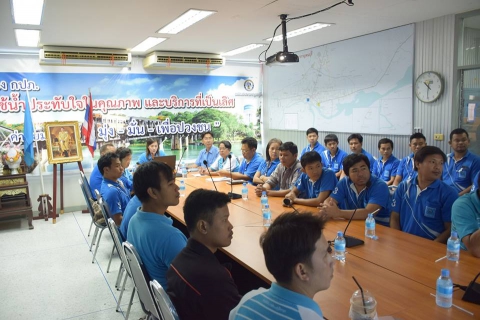 ไฟล์แนบ กปภ.สาขากาญจนบุรี  ให้การต้อนรับคณะศึกษาดูงานจาก กปภ.สาขาอู่ทอง