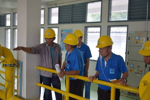 ไฟล์แนบ กปภ.สาขากาญจนบุรี  ให้การต้อนรับคณะศึกษาดูงานจาก กปภ.สาขาอู่ทอง