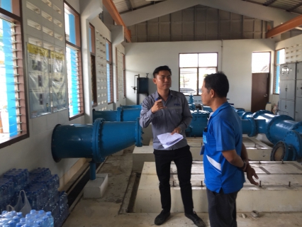 ไฟล์แนบ ผอ.กปภ.ข.๓ ลงพื้นที่ตรวจประเมินผลตัวชี้วัดการดำเนินโครงการ WSP 
