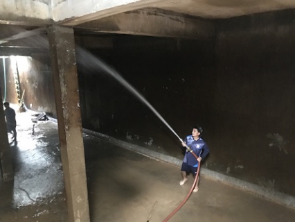 ไฟล์แนบ การประปาส่วนภูมิภาคสาขาเวียงเชียงของ ดำเนินการล้างถังน้ำใส ตามแผน WSP