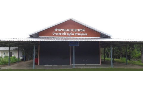 ไฟล์แนบ กปภ.สาขาอุบลราชธานี  มอบหลังคารอบศาลาเอนกประสงค์ ในโครงการ กปภ.รักษ์ชุมชน ประจำปี 2561
