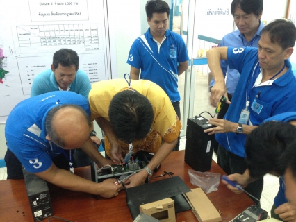 ไฟล์แนบ On The Job Training (OJT) การเปลี่ยนแบตเตอรี่เครื่องสำรองไฟ (UPS) 