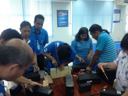 ไฟล์แนบ On The Job Training (OJT) การเปลี่ยนแบตเตอรี่เครื่องสำรองไฟ (UPS) 