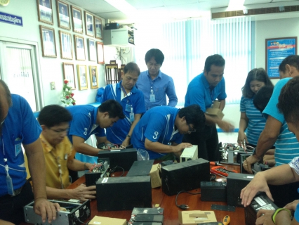 ไฟล์แนบ On The Job Training (OJT) การเปลี่ยนแบตเตอรี่เครื่องสำรองไฟ (UPS) 