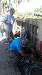 ไฟล์แนบ กปภ.สาขาสามพรานลงพื้นที่ตรวจสอบและเปลี่ยนมาตรวัดน้ำ ตามแผนปฏิบัติการเพิ่มน้ำจำหน่ายและลดน้ำสูญเสีย