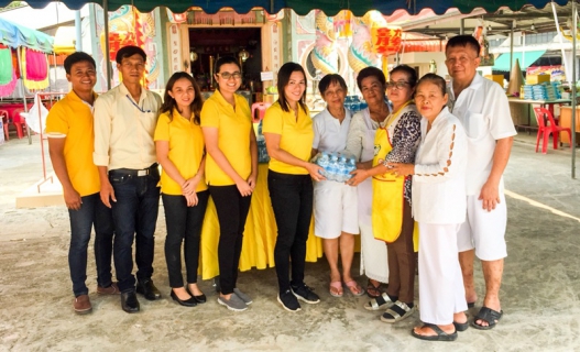 ไฟล์แนบ กปภ.สาขาพนมทวน ร่วมสืบสานเทศกาลถือศิลกินเจ