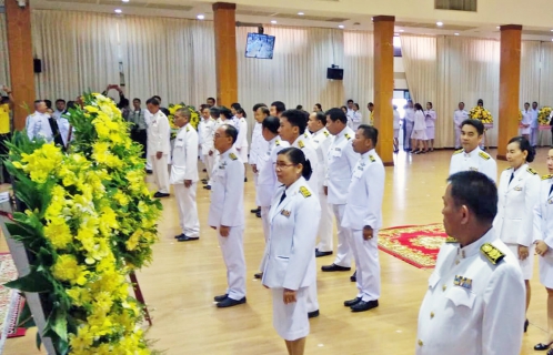 ไฟล์แนบ กปภ.สาขาอุบลราชธานี ร่วมพิธีวางพวงมาลาและถวายบังคม เนื่องในวันคล้ายวันสวรรคตพระบาทสมเด็จพระปรมินทรมหาภูมิพลอดุลยเดช บรมนาถบพิตร