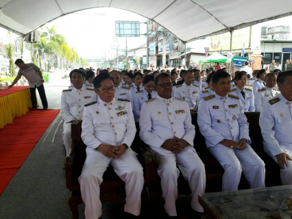 ไฟล์แนบ กปภ.สาขาสะเดา ร่วมกับพนักงานในสังกัด ตักบาตร และวางพวงมาลา ถวายน้อมรำลึกพระมหากรุณาธิคุณ พระบาทสมเด็จพระจุลจอมเกล้าเจ้าอยู่หัว เนื่องในวันปิยมหาราช ณ ศาลาประชาคม ที่ว่าการอำเภอสะเดา อ.สะเดา จ.สงขลา