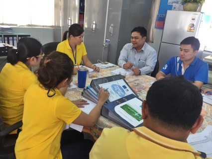 ไฟล์แนบ กปภ.สาขาพนมทวน ประชุมร่วมกับ ผอ.กองระบบจำหน่ายและคณะทำงานฯ เพื่อเตรียมความการรับการตรวจประเมิน "กปภ.สาขาดีเด่น ประจำปี ๒๕๖๑"