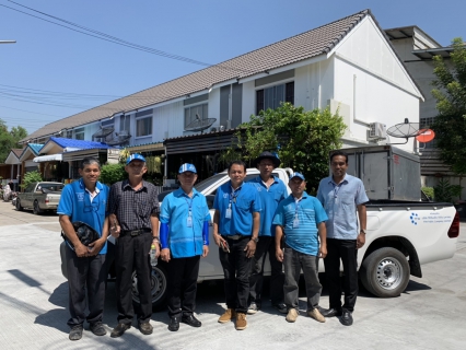 ไฟล์แนบ กปภ.สาขาสามพราน ลงพื้นที่ สุ่ม ตรวจสอบมาตรวัดน้ำ และการลักน้ำใช้ หมู่บ้านพฤกษา 75